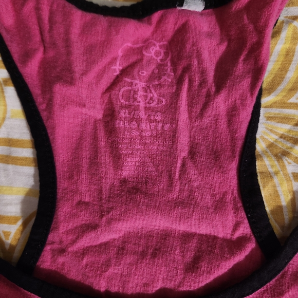 Sanrio Pink Tank Top with Black Accents - Picture 4 of 7